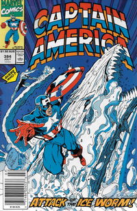 Captain America (Marvel, 1991? series) #384 July 1991