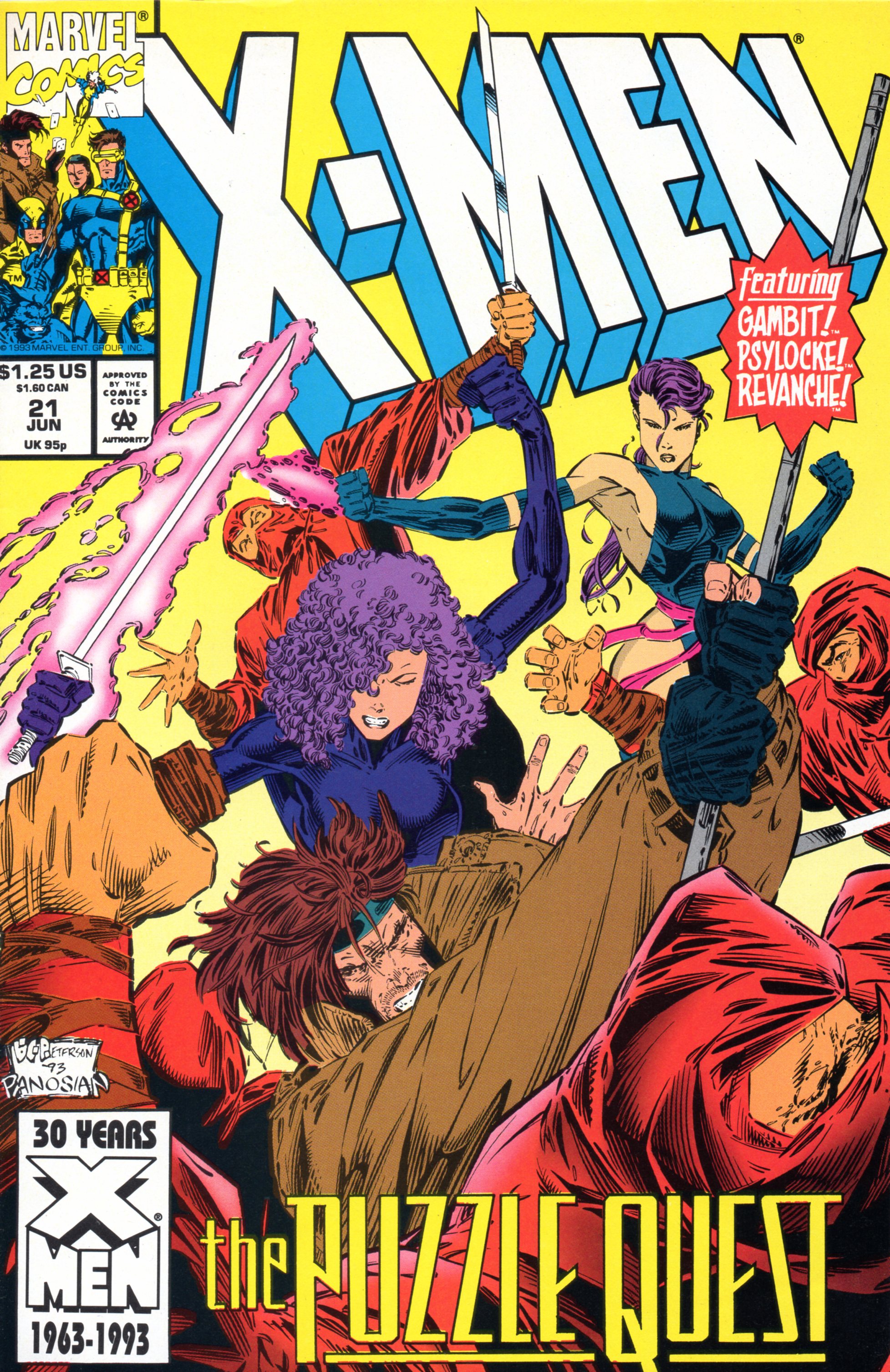 X-Men (Marvel, 1991 series) #21 (June 1993)