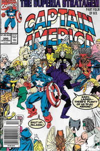 Captain America (Marvel, 1991? series) #390 Late November 1991