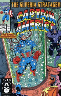 Captain America (Marvel, 1968 series) #391 Early September 1991