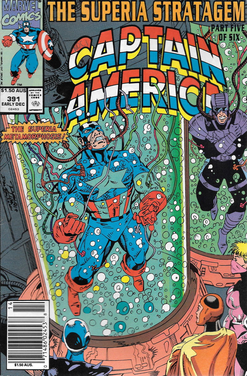 Captain America (Marvel, 1991? series) #391 (Early December 1991)