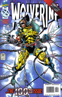 Wolverine (Marvel, 1988 series)  #100 (April 1996)