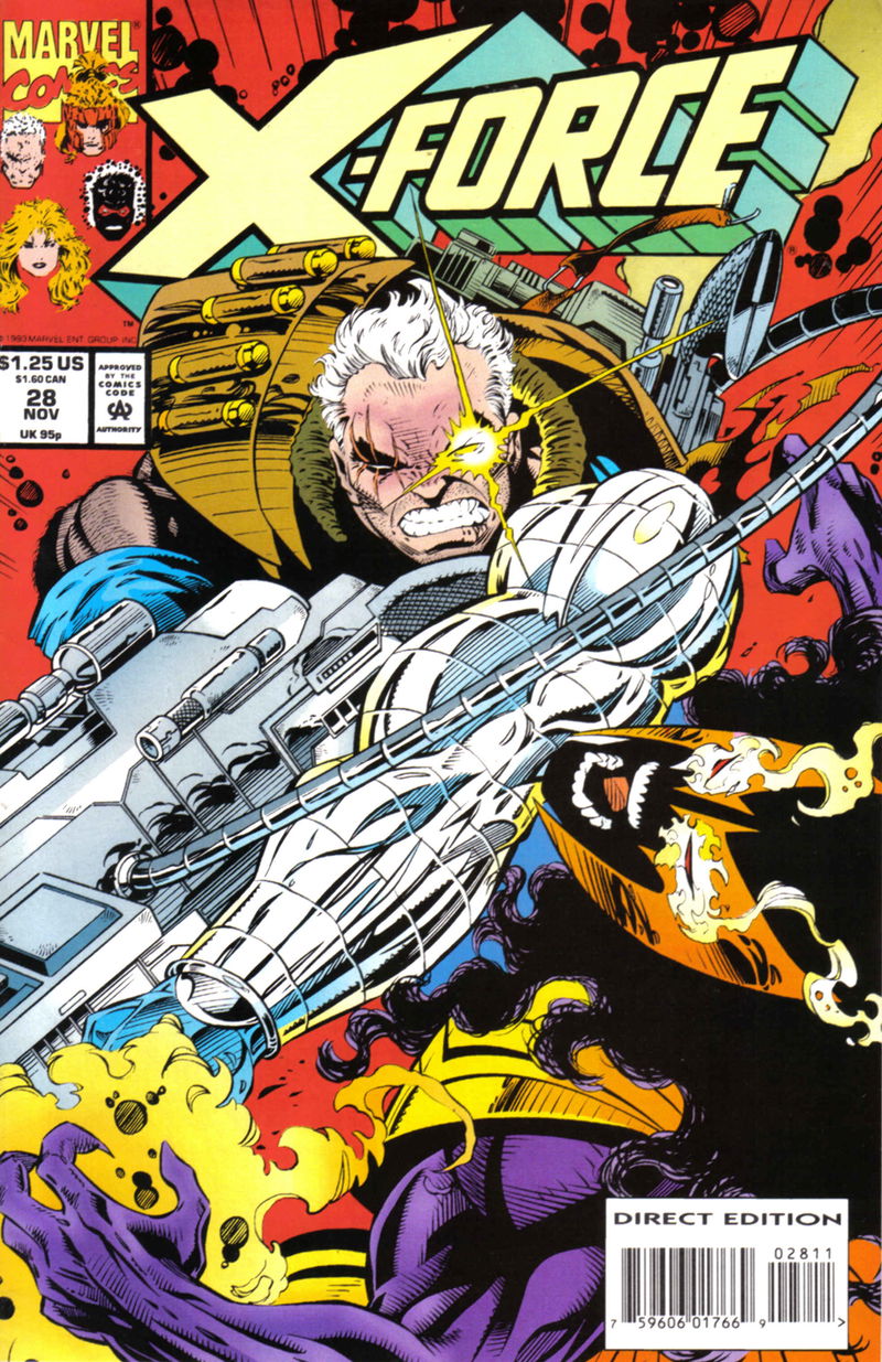 X-Force (Marvel, 1991 series) #28 (November 1993)