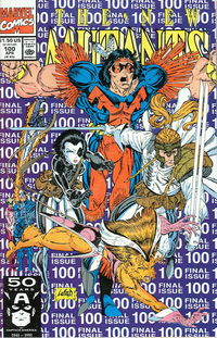 The New Mutants (Marvel, 1983 series) #100 April 1991