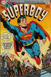 Superboy (DC, 1949 series) #168 September 1970