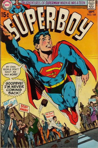 Superboy (DC, 1949 series) #168 September 1970