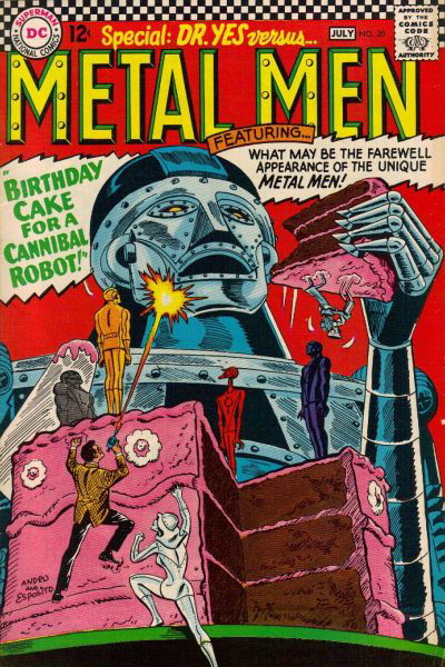 Metal Men (DC, 1963 series) #20 (June-July 1966)