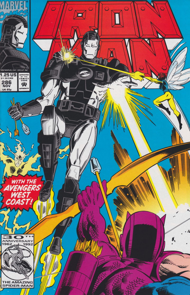 Iron Man (Marvel, 1968 series) #286 (November 1992)