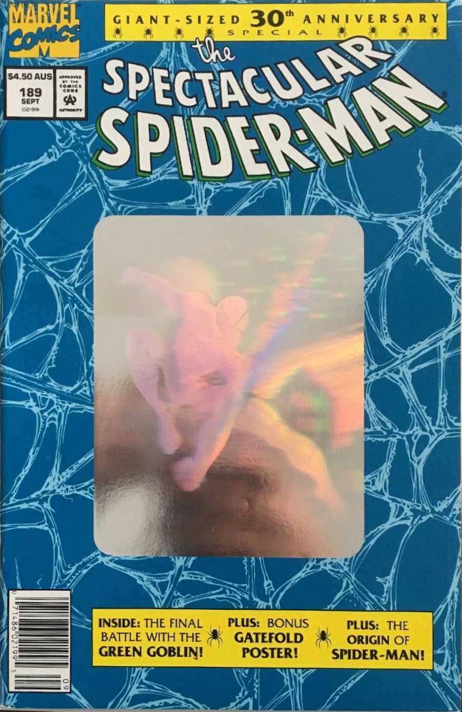The Spectacular Spider-Man (Marvel, 1992? series) #189 (September 1992)