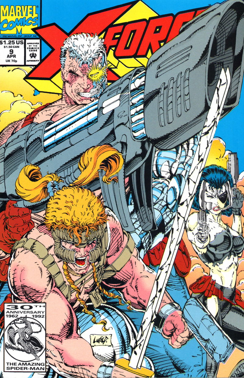 X-Force (Marvel, 1991 series) #9 (April 1992)