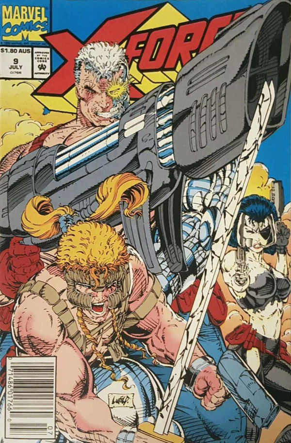 X-Force (Marvel, 1992? series) #9 [] (July 1992) (July 1992)