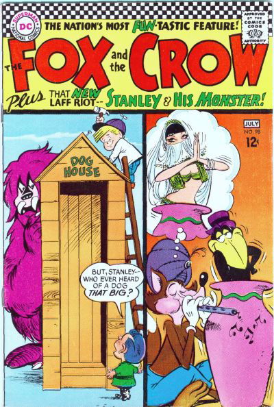 The Fox and the Crow (DC, 1952 series) #98 June-July 1966