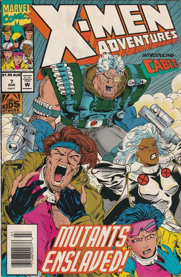 X-Men Adventures (Marvel, 1993 series) #7 [] (August 1993 (May 1993)) (August 1993 (May 1993))