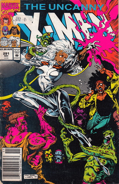 The Uncanny X-Men  #291 (November 1992 (August 1992))