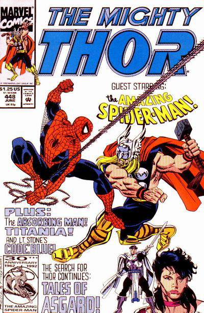 Thor (Marvel, 1966 series) #448 June 1992