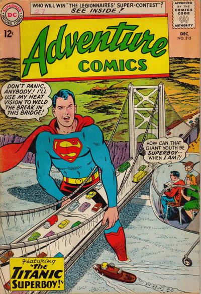Adventure Comics (DC, 1938 series) #315 (December 1963)