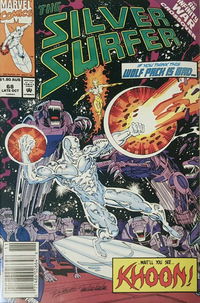 Silver Surfer (Marvel, 1991 series) #68 Late October 1992 (July 1992)