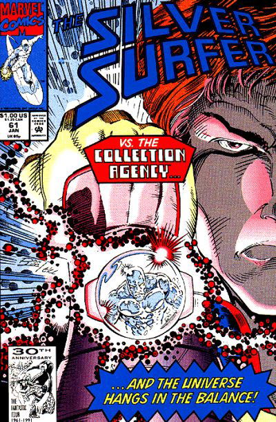 Silver Surfer (Marvel, 1987 series) #61 January 1992