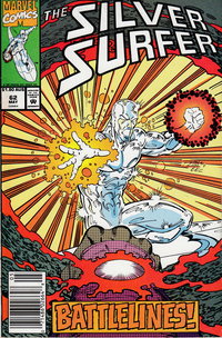 Silver Surfer  #62 (May 1992 (February 1992))