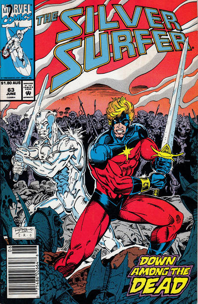 Silver Surfer  #63 (June 1992 (March 1992))