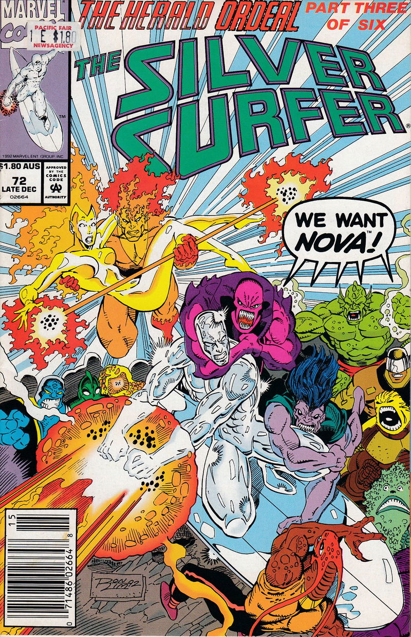 Silver Surfer (Marvel, 1991 series) #72 (Late December (Sept 1992))