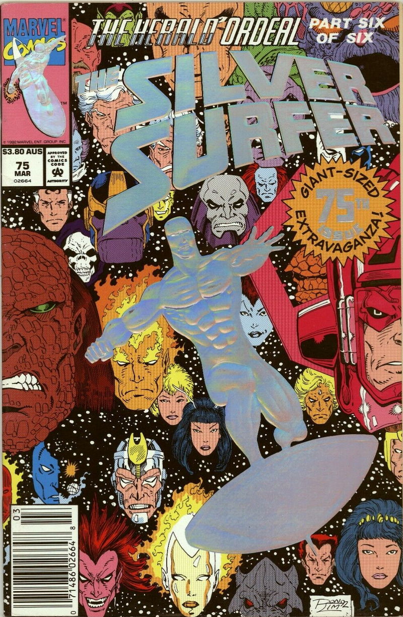 Silver Surfer (Marvel, 1991 series) #75 (March 1993 (December 1992))