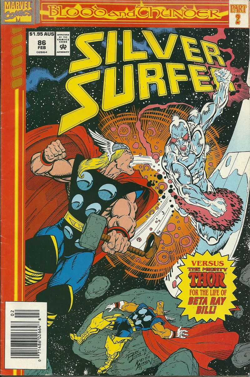 Silver Surfer (Marvel, 1991 series) #86 (February 1994 (November 1993))