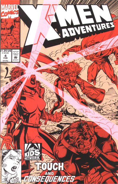 X-Men Adventures (Marvel, 1993 series) #4 (February 1993)