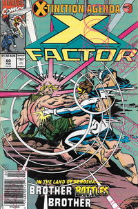 X-Factor (Marvel, 1991 series) #60 February 1991 (November 1990)