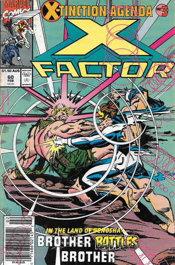 X-Factor (Marvel, 1991 series) #60 [] (February 1991 (November 1990)) (February 1991 (November 1990))