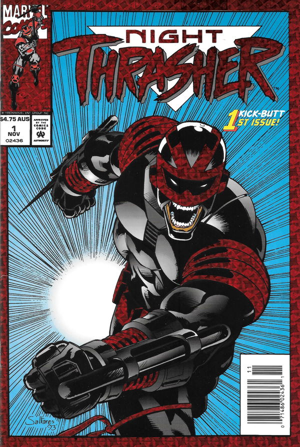 Night Thrasher (Marvel, 1993 series) #1 [] (November 1993 (August 1993)) (November 1993 (August 1993))