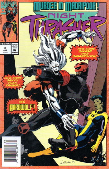 Night Thrasher (Marvel, 1993 series) #3 [] (January 1994 (October 1993)) (January 1994 (October 1993))