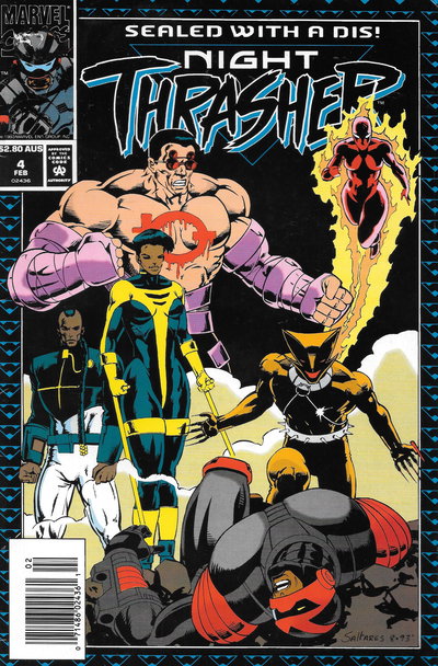 Night Thrasher  #4 (February 1994 (November 1993))