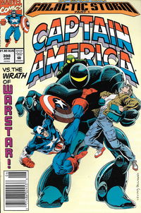 Captain America (Marvel, 1991? series) #398 June 1992 (March 1992)