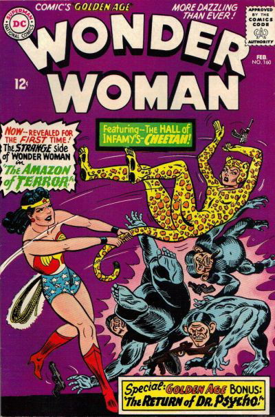 Wonder Woman (DC, 1942 series) #160 (February 1966)