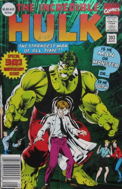The Incredible Hulk  #393 (August 1992 (May 1992))