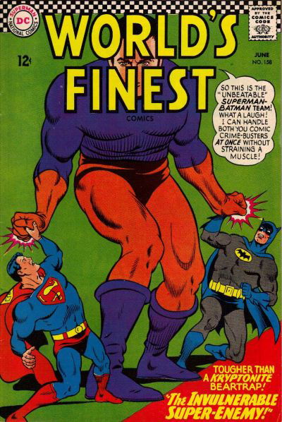 World's Finest Comics (DC, 1941 series) #158 June 1966