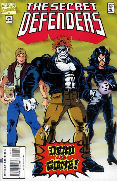 The Secret Defenders (Marvel, 1993 series) #25 March 1995