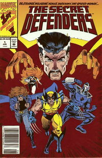 The Secret Defenders (Marvel, 1993 series) #1 June 1993 (March 1993)