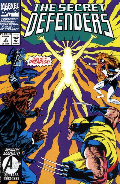 The Secret Defenders  #2 (April 1993)