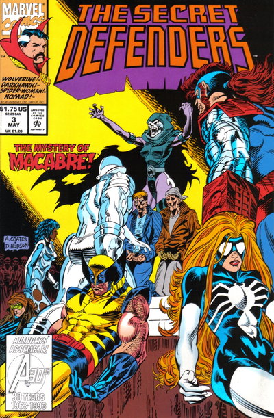 The Secret Defenders  #3 (May 1993)
