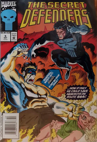 The Secret Defenders  #5 (October 1993 (July 1993))