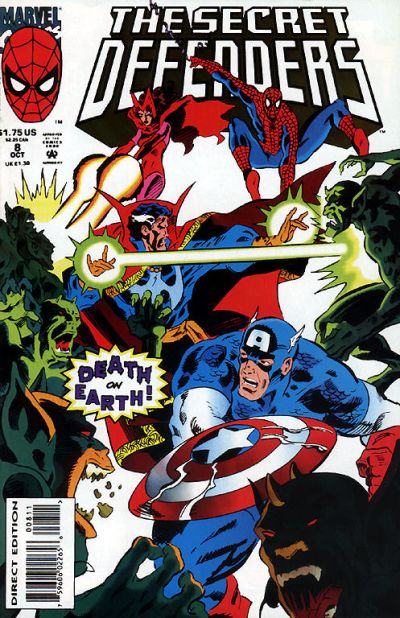 The Secret Defenders  #8 (October 1993)