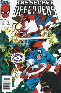 The Secret Defenders (Marvel, 1993 series) #8 January 1994 (October 1993)