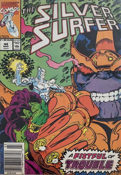 Silver Surfer (Marvel, 1991 series) #44 March 1991 (December 1990)