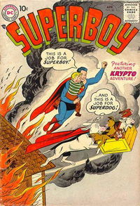 Superboy (DC, 1949 series) #56 (April 1957)