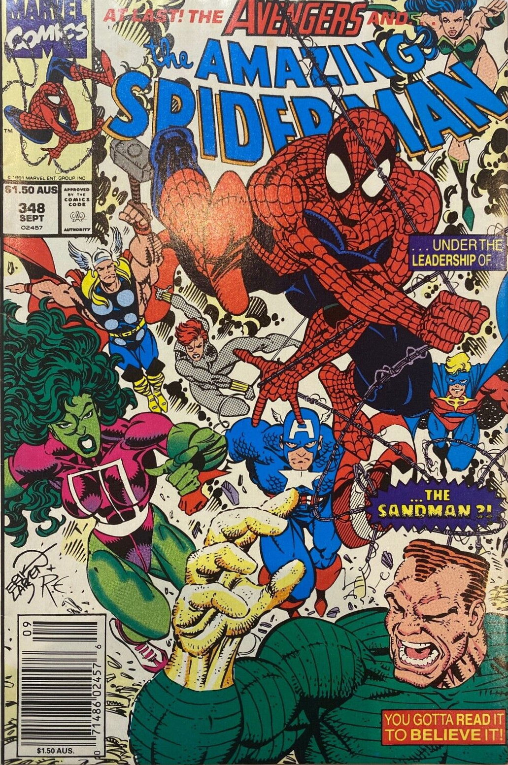 The Amazing Spider-Man (Marvel, 1991 series) #348 (September 1991)