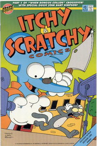 Itchy & Scratchy Comics (Bongo, 1993 series)  #3 ([June] 1994) — Untitled