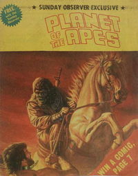 Planet of the Apes Sunday Observer Exclusive (Unknown, 1975?)  (1 July 1976)