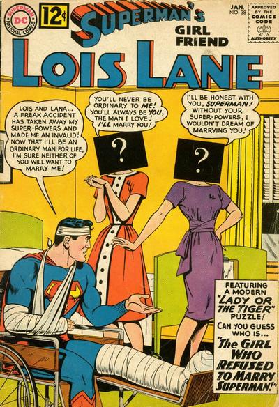 Superman's Girl Friend, Lois Lane (DC, 1958 series) #38 (January 1963)